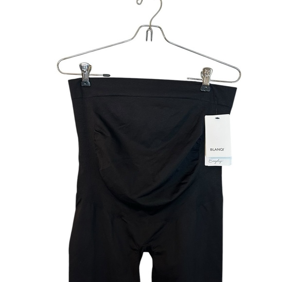 NWT BLANQI EVERYDAY Maternity Belly Support Leggings in Black Sz L - Picture 6 of 10
